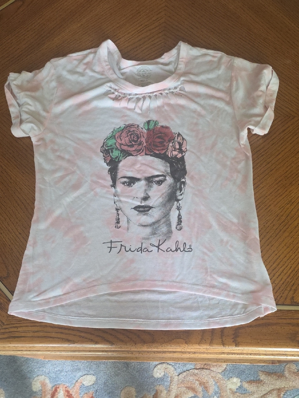 Never Worn Frida Kahlo Tye Dye Shirt